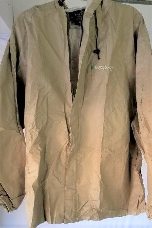 Photo 2 of  Frogg Toggs Ultra-Lite2 Waterproof Breathable Rain jacket, Men's, Khaki, MEDIUM
