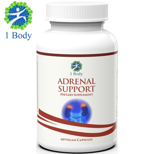 Photo 1 of 1 body adrenal support 60 vegan capsules