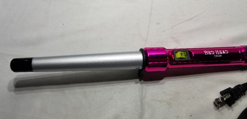 Photo 1 of  Bed Head TIGI Helen Of Troy Tourmaline Ceramic Curling Iron, 1.25" Pink, No Box