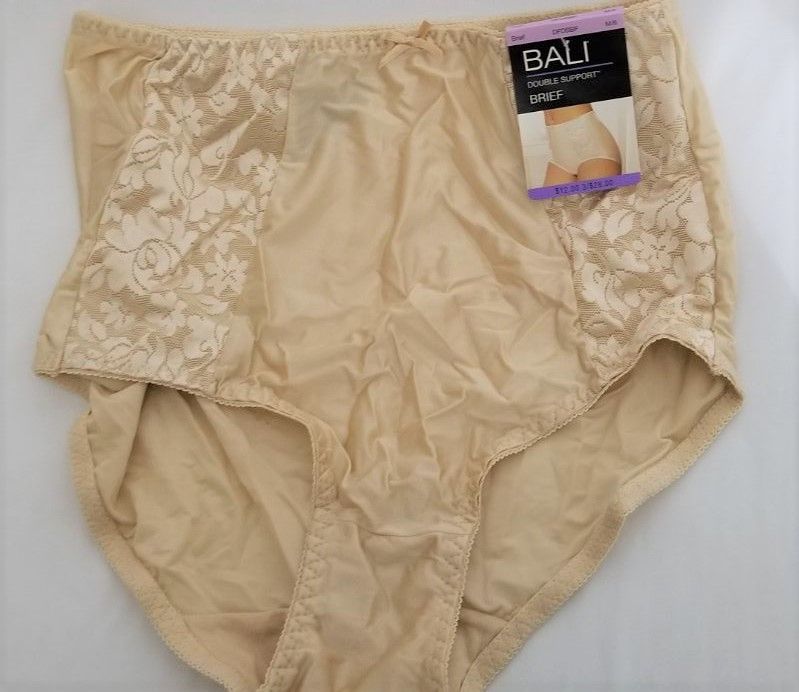 Photo 2 of Bali Womens Essentials Double Support Brief , SIZE 6. TAN
