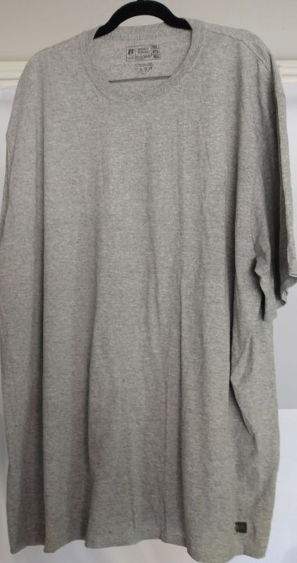 Photo 1 of RUSSELL ATHLETIC BIG TEE, GRAY, 4XL
