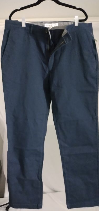 Photo 1 of AMAZON ESSENTIALS MEMN'S WORK PANTS, BLUE, 36 X 30