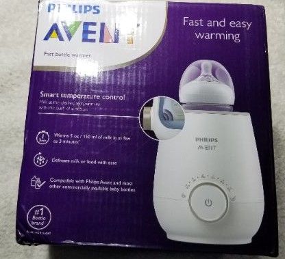 Photo 1 of Philips AVENT Fast Baby Bottle Warmer with Smart Temperature Control and Automatic Shut-Off SCF358/00