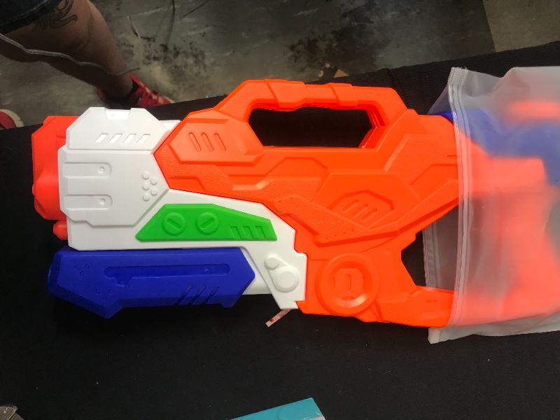 Photo 1 of ATTEASAY Water Guns for Kids, Super Squirt Guns High Capacity 1200CC Water Soaker Blaster Toys Gifts for Boys Girls Children Summer Swimming Pool Beach Sand Outdoor Water Fighting Play Toys…
