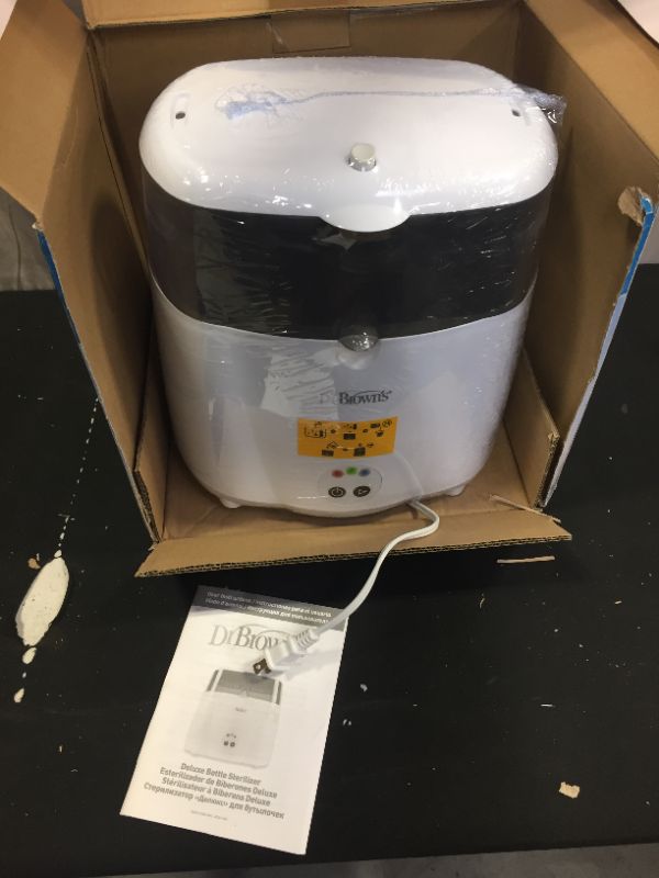 Photo 1 of Dr. Brown's Deluxe Electric Steam Bottle Sterilizer, Gray
