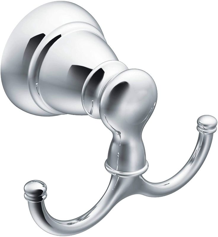 Photo 1 of Moen, Chrome Y2603CH Banbury Double Robe Hook
