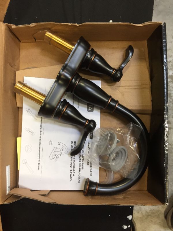 Photo 2 of Delta Faucet 25984LF-OB-ECO BRZ 2Hand Lav Faucet, Bronze
