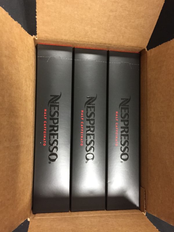 Photo 1 of 3 PACK OF NESPRESSO HALF CAFF