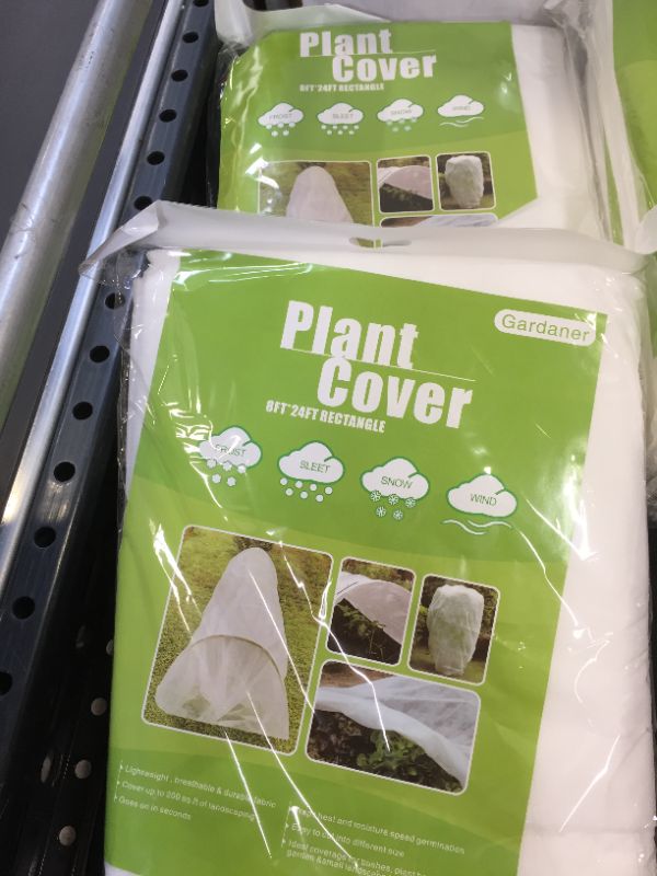 Photo 1 of 2 PACK OF WHITE PLANT COVER OUTDOOR