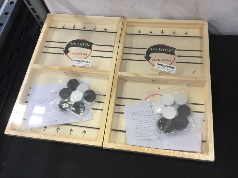 Photo 1 of Funpeny Fast Sling Puck Game 2 PACK 