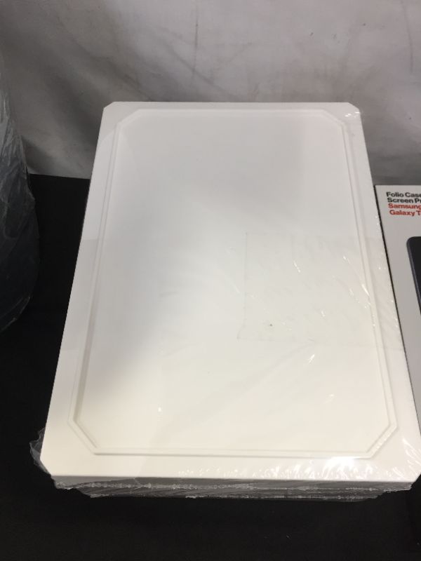 Photo 2 of 2 plastic organizer boxes WHITE small