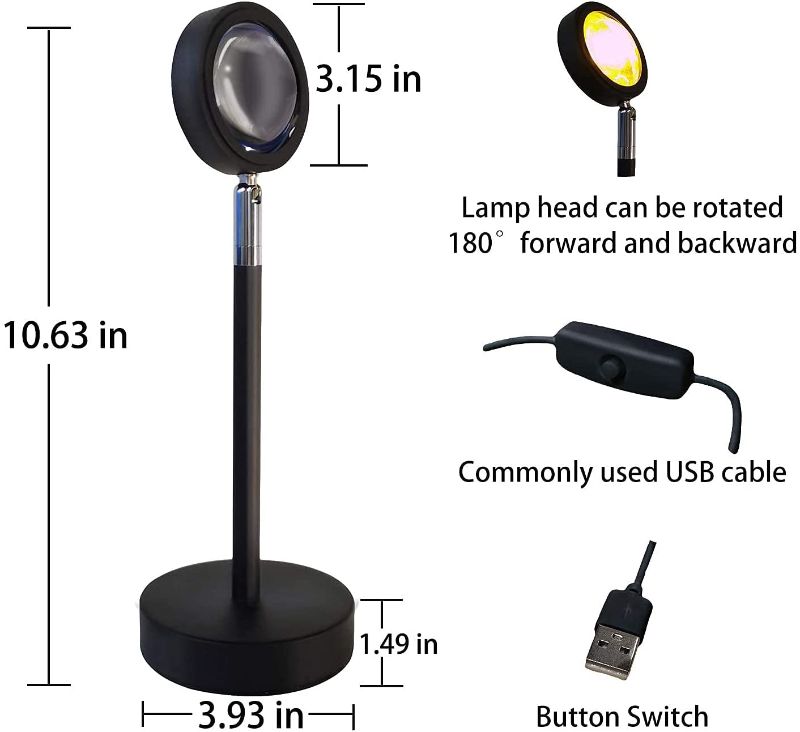 Photo 1 of Sunset Lamp Projection Light