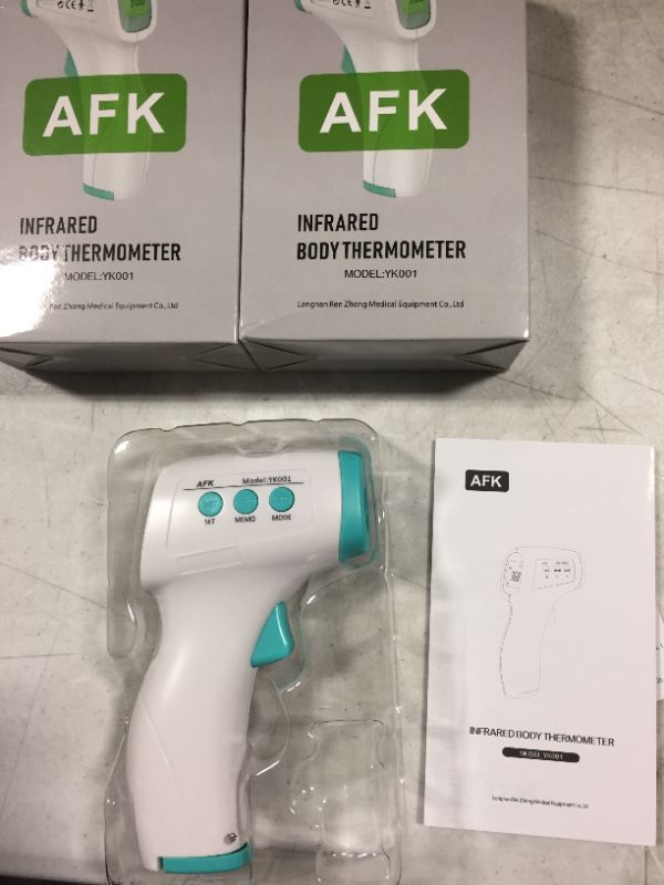 Photo 1 of 3 PK INFRERED BODY THERMOMETER