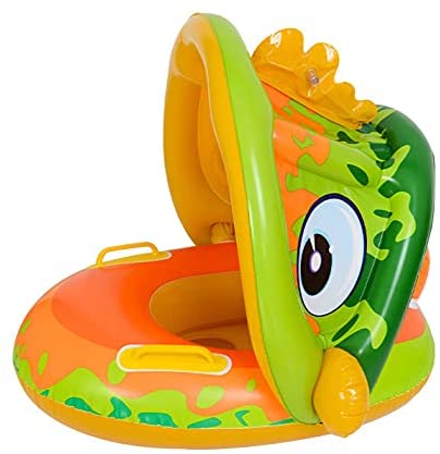 Photo 1 of Baby Pool Float, Baby Swimming Ring with Sun Canopy Inflatable for Age 3-36 Months Babies, Swimming Boat Pool Seat with Inflator Pump
FACTORY PACKAGED 