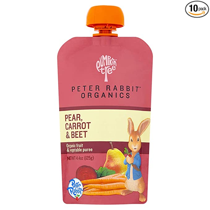 Photo 1 of 2PC LOT
Pumpkin Tree Peter Rabbit Organics Beet, Carrot and Pear, Pack of 10, 44 Ounce, EXP 10/26/2021

ZzzQuil, Nighttime Sleep Aid Liquid, 50 mg Diphenhydramine HCl, No.1 Sleep-Aid Brand, Warming Berry Flavor, Non-Habit Forming, 12 FL OZ
EXP 05/2023