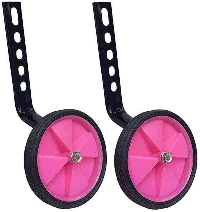 Photo 1 of 2PC LOT
Training Wheels for Bicycle Compatible for Bikes of 12 14 16 18 20 Inch (pink1), 2 COUNT
