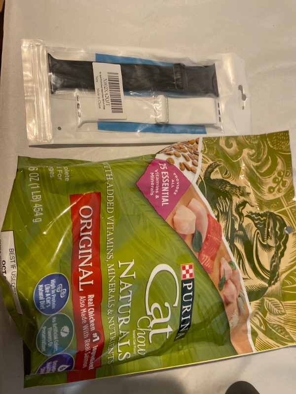 Photo 3 of 2PC LOT
Purina Waggin' Train, Purina Cat Chow Naturals 16 Ounce Pouch, EXP 10/2021

OUHENG 2 Pack Stretchy Solo Loop Band Compatible with Apple Watch Bands 45mm 44mm 42mm 41mm 40mm 38mm, Elastic Silicone Sports Strap for iWatch Series 7/6/5/4/3/2/1 SE, Bl