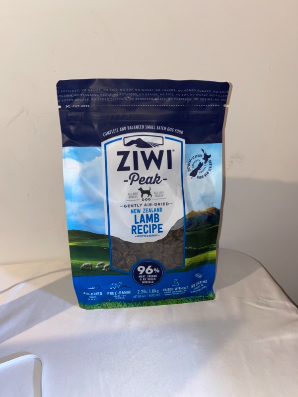 Photo 2 of ZIWI Peak Air-Dried Dog Food – All Natural, High Protein, Grain Free and Limited Ingredient with Superfoods
EXP 12/2022
