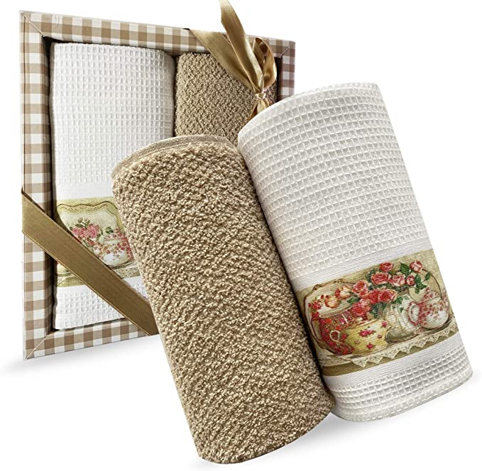 Photo 1 of 2PC LOT
TTDECO Turkish Kitchen Towels - Set of 2 Terry Cloth and Waffle Weave Kitchen Hand Towels - Premium Turkish Cotton - Eco-Friendly and Organic Dish Towels - Oversized Dishcloths for Kitchen - Brown

Sleep Mask, Comfortable Eye Masks for Sleeping wi