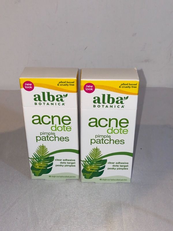 Photo 2 of 2PC LOT
Alba Botanica Acnedote Pimple Patches, 40 Count (Packaging May Vary), 2 COUNT