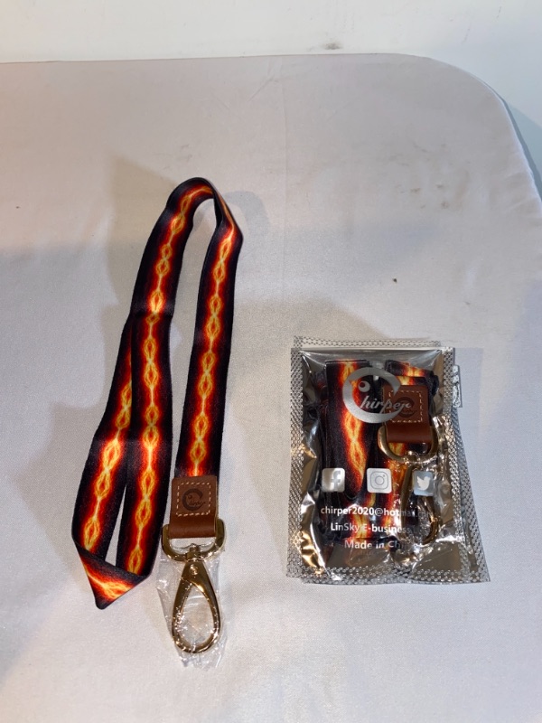 Photo 1 of 2PC LOT
CHIRPER LANYARD KEY CHAIN, 2 COUNT