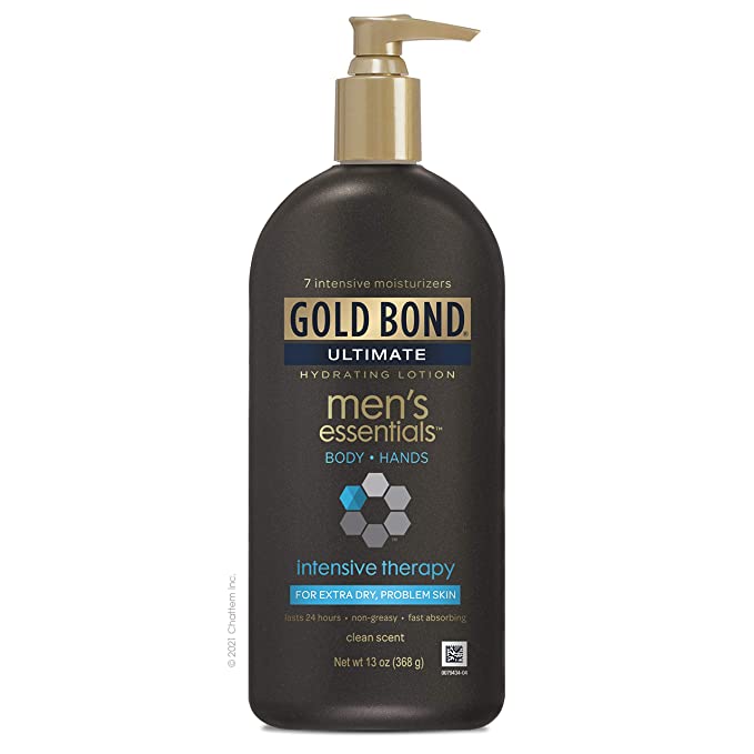 Photo 1 of 2PC LOT
Gold Bond Men's Essentials Hydrating Lotion 13 oz., Intensive Therapy for Extra Dry Skin, 2 COUNT