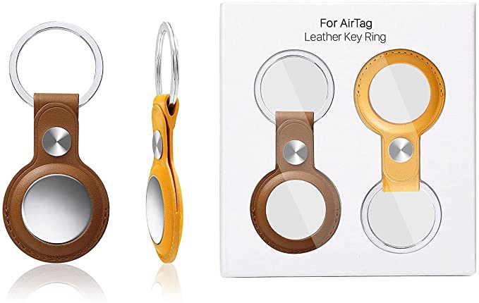 Photo 1 of 2PC LOT
(2 Packs) AirTag Keychain Rings Leather with Screen Protectors, Durable PU Protective Cases AirTags Holders, Easy Install&Safety Anti-Lost Tracker GPS Cover for Luggage Car Key Case Pet, Brown+Yellow

USB C to USB Adapter(2 Pack), ANDAPA USB A to 