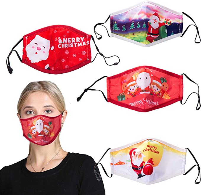 Photo 1 of 2PC LOT
4Pcs Reusable Face Mask with Adjustable Ear Loops Fashion Print Washable Face Cover Soft Cotton Cloth Masks for Women and Men

Print Face Mask Reusable Washable Adjustable Protective Christmas Cotton Soft Cloth Fabric Face Cover Men Women 4P