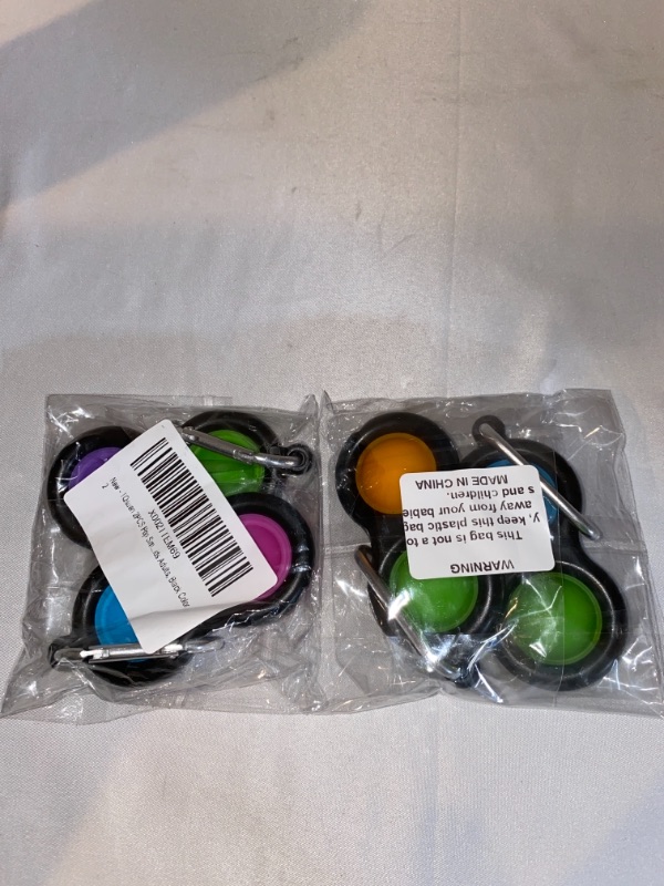 Photo 1 of 2PC LOT
gitete Interesty Sensory Toys - Fidget Simple Dimple Keychain Toy Stress Relief Hand Toys for Kids Adults Anxiety Autism - Handheld Mini Fidget Toy Stress Relief Toy(2 pcs)
2 COUNT, 4PCS