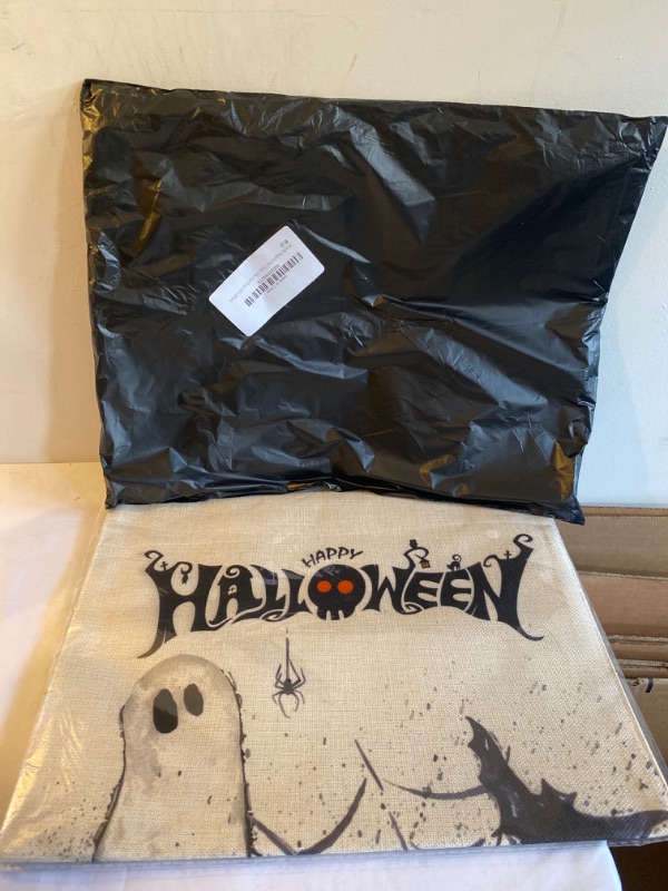Photo 1 of 2PC LOT
Happy Halloween Garden Flag | Vertical Double Sided Small Fall Yard Flag 12.5''x18'' | Rustic Halloween Decorations Outdoor | Fall Decor | Halloween Yard Decorations

Fall Flag Pumpkin Floral Flag Burlap Vertical Double Sided Outdoor Decorations H