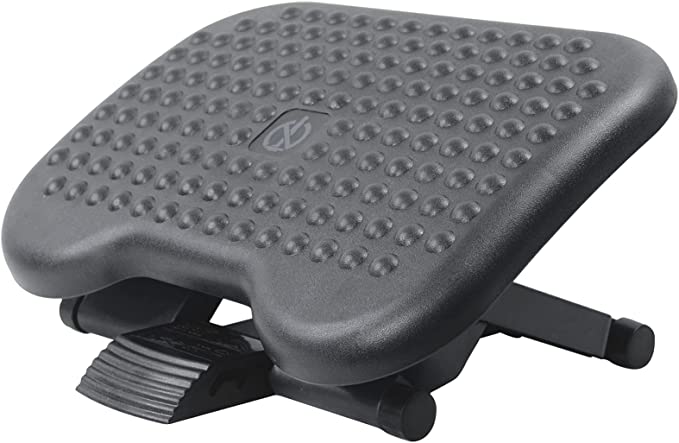 Photo 1 of AKOZLIN Adjustable Under Desk Footrest Comfy Rest, Ergonomic Foot, Pressure Relief for Comfort Home, Office, USED 