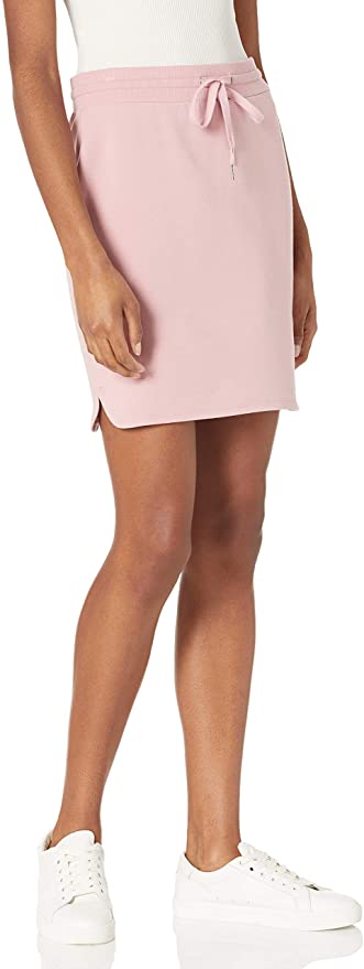 Photo 1 of Daily Ritual Women's Terry Cotton and Modal Sweatshirt Skirt, SIZE S 