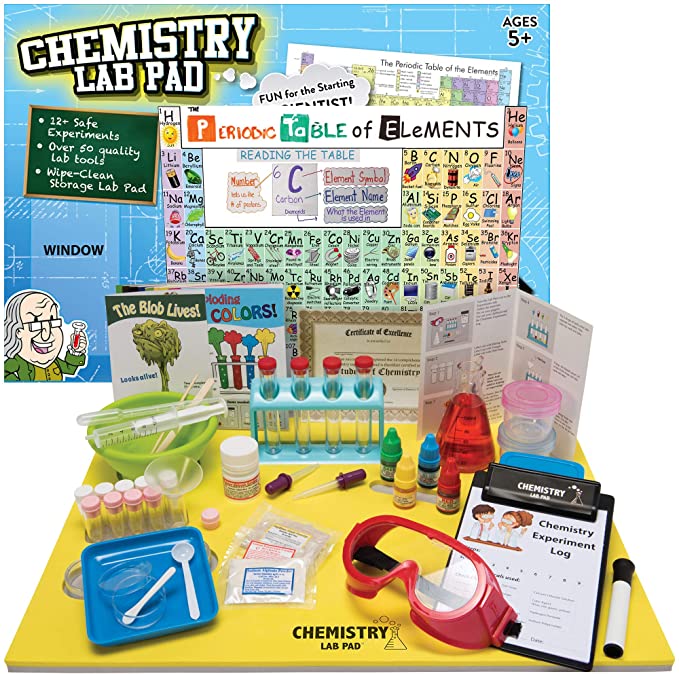 Photo 1 of Ben Franklin Toys Chemistry Lab Pad Science Kit