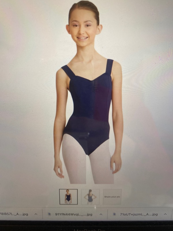 Photo 1 of Capezio Women's Princess Tank Leotard, SIZE S, BLUE