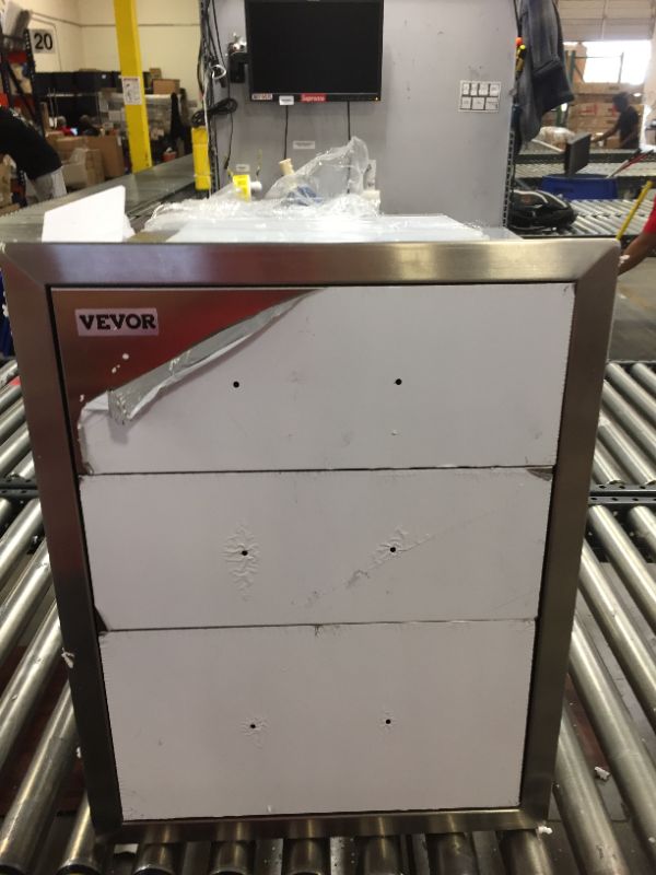 Photo 1 of 3 drawer stainless steele under counter industrial kitchen