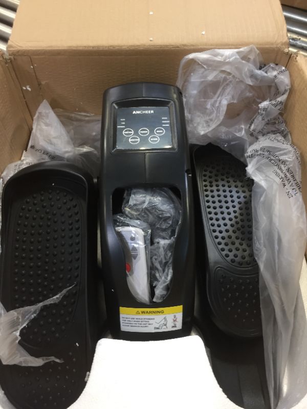 Photo 1 of ANCHEER Under Desk Cycle, Indoor Mini Pedal Exerciser, Under Desk Bike Elliptical Machine with Built in Display Monitor
