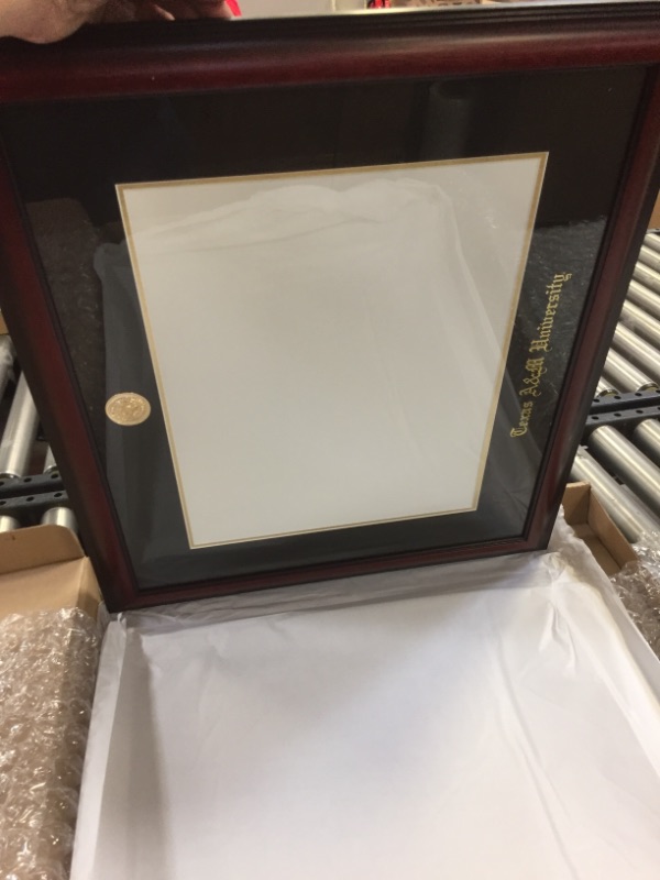 Photo 2 of Campus Images TX960GED Texas Tech University Embossed Diploma Frame