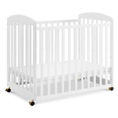 Photo 2 of DaVinci Alpha Mini Rocking Crib - White