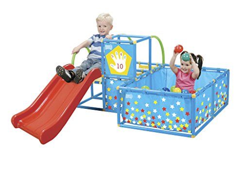 Photo 1 of Eezy Peezy Active Play 3 in 1 Jungle Gym PlaySet – Includes Slide