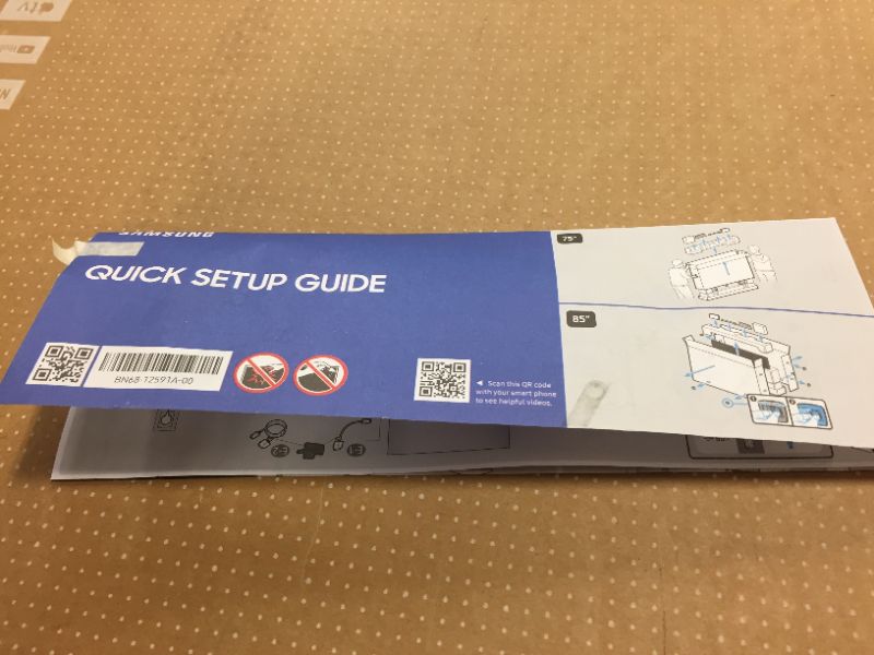 Photo 4 of SAMSUNG 65" Class Neo QLED 8K (4320P) LED Smart TV QN65QN800 2021 --parts only lot
