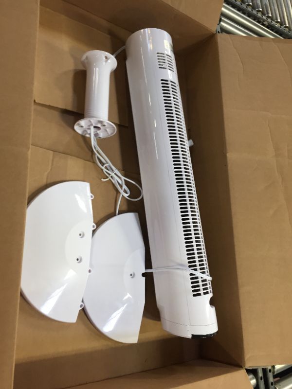 Photo 2 of Honeywell White Comfort Control Tower Fan
