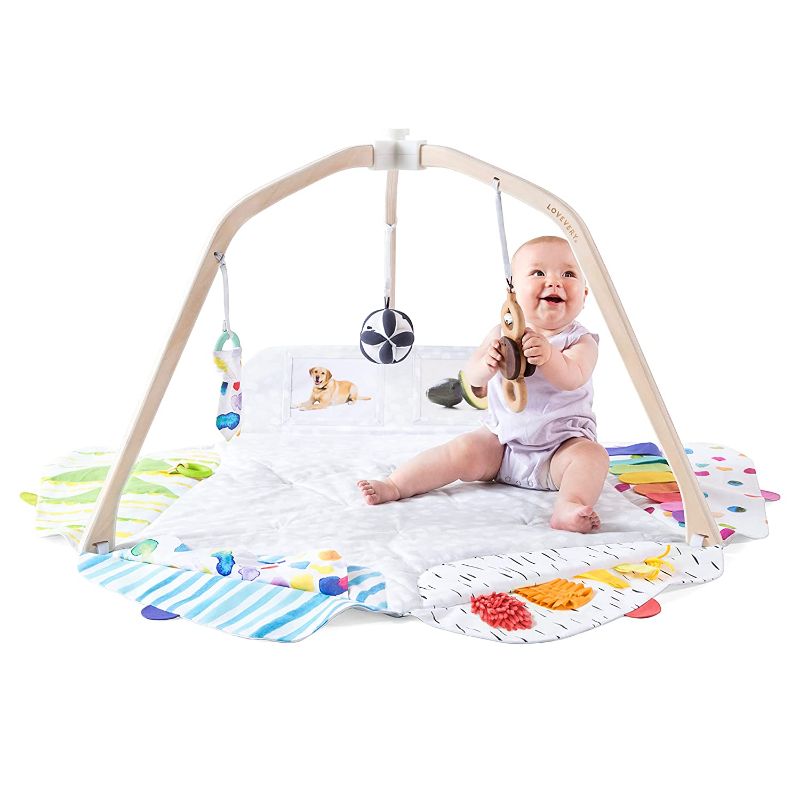 Photo 1 of Lovevery Stage-Based Developmental Activity Gym & Play Mat For Baby To Toddler