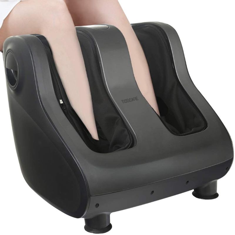 Photo 1 of Tisscare Foot Massager Machine Deep Kneading Shiatsu Vibrating Heat Therapy