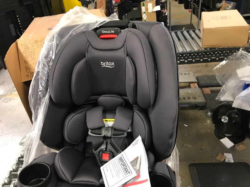 Photo 3 of Britax One4Life ClickTight All-In-One Car Seat – 10 Years of Use – Infant, Convertible, Booster – 5 to 120 Pounds - SafeWash Fabric, Eclipse Black , 20.5 x 19.5 x 25 Inch (Pack of 1)
