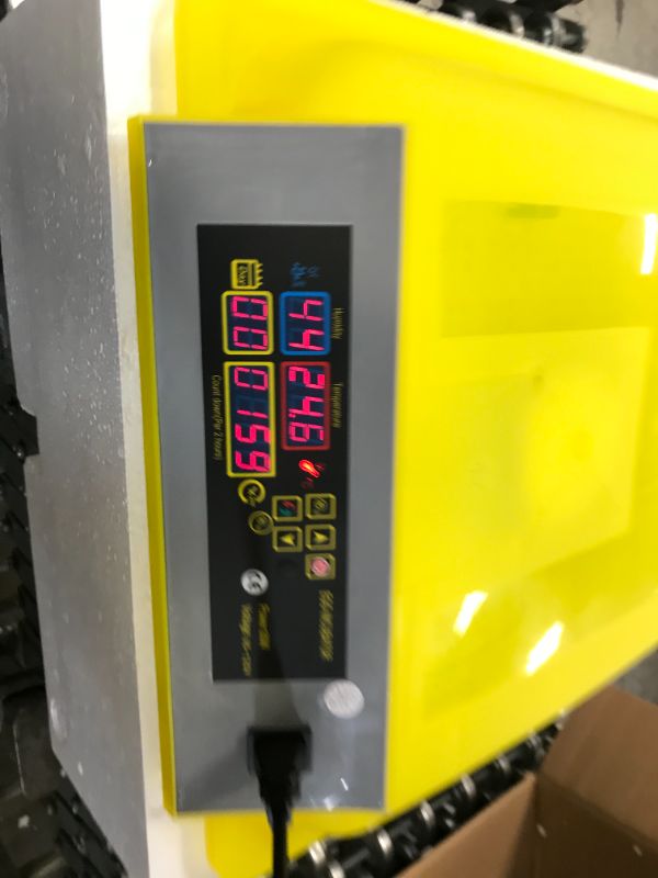 Photo 2 of Egg Incubator, 48 Eggs Fully Automatic Poultry Hatcher Machine with Temperature Control and Auto Turning, Big General Digital Incubators Breeder for Hatching Chicken Duck Goose Birds
