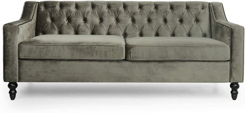 Photo 1 of Christopher Knight Home Knouff Sofas, Gray + Dark Brown
