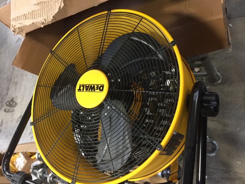 Photo 2 of 20 in. 3-Speed Heavy-Duty Drum Fan with 6 ft. Power Cord