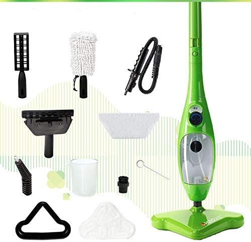 Photo 1 of H2O Mop X5 Basic Mop 5 in 1 All Purpose Hand Held Steam Cleaner for Home Use, with 11 Piece Accessory Kit
