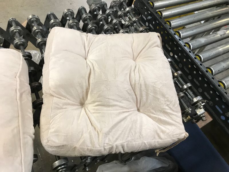 Photo 1 of 17'X17' chair cushion 
