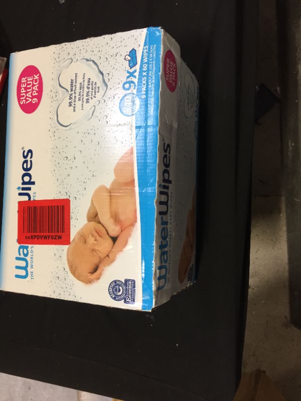 Photo 1 of box of baby wipes 